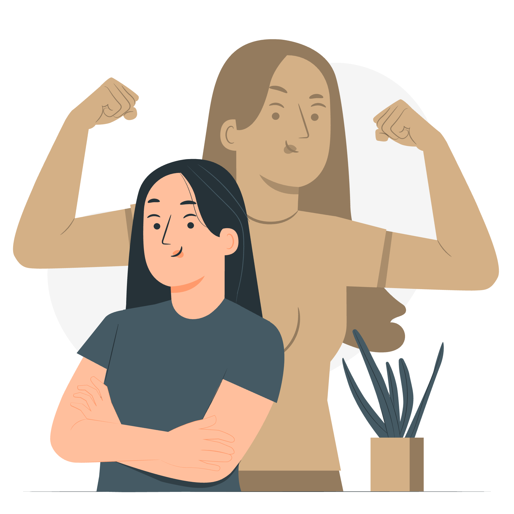 A more confident version of yourself